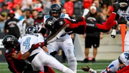 Redblacks vs Argonauts live score