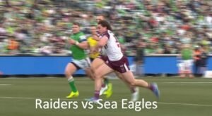 Raiders vs Sea Eagles live stream NRL Round 23